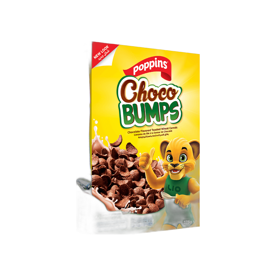 بوبينز كورن فلكس شوكو بمبز 350 غم