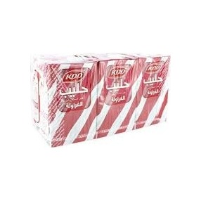 كي دي دي مطعمات فراولة 250 مل 6 حبات