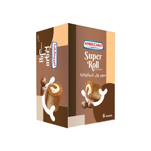 امريكانا سوبر كيك رول الشوكولاتة 260 غم