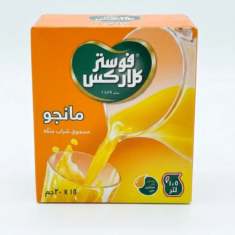 فوستر كلاركس مسحوق شراب المانجو 15*20 جم