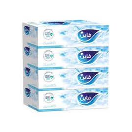 فاين مناديل للوجه 150*2 منديل 4 حبات