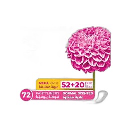 فريش ديز فوط يومية عادية معطرة 72 حبة