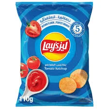 ليز رقائق بطاطا بالكاتشب ١١٠ غم