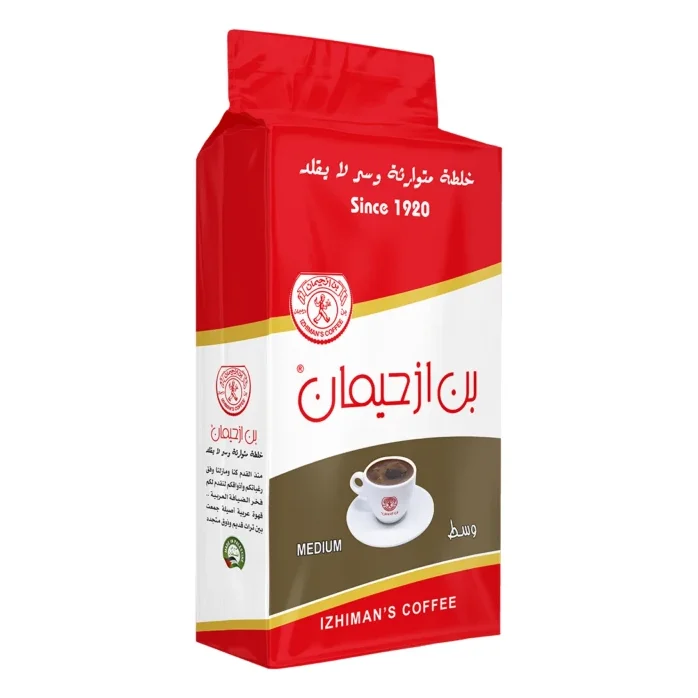 ازحيمان قهوةوسط 250 غم