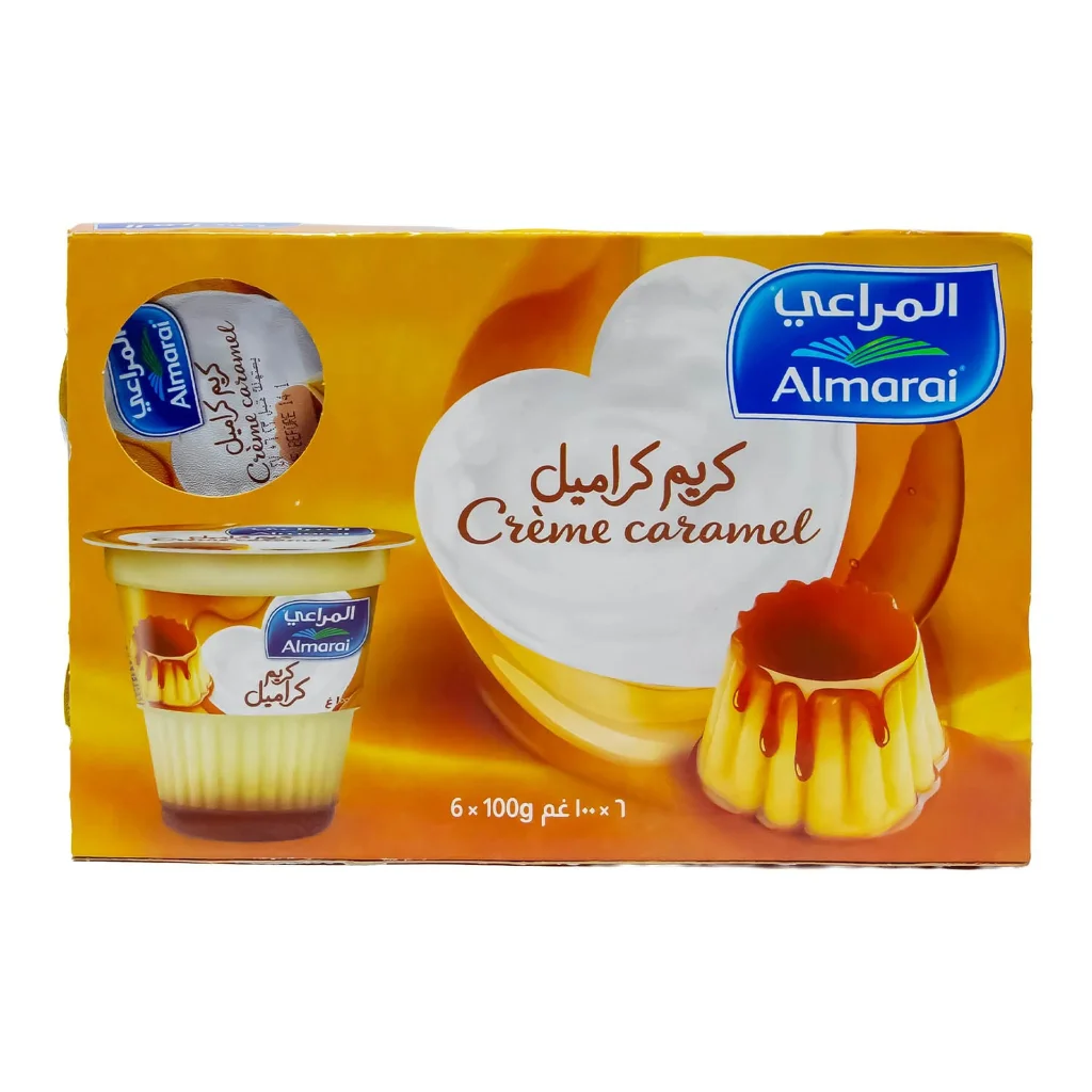 المراعي كريم كراميل ٦ × ١٠٠ غم