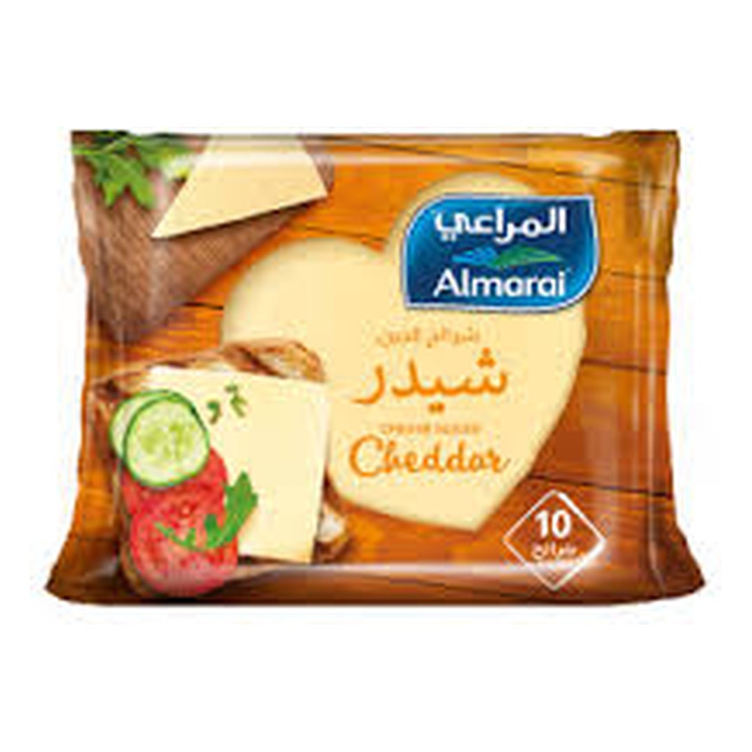 المراعي شرائح جبنة شيدر 10 شرائح