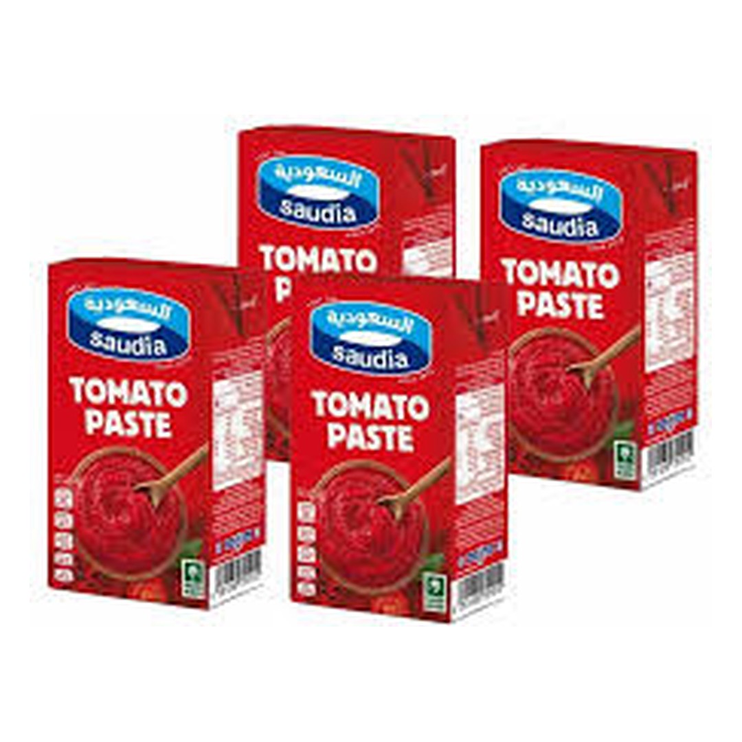 Saudia Tomato Paste 135 gm 4 pieces