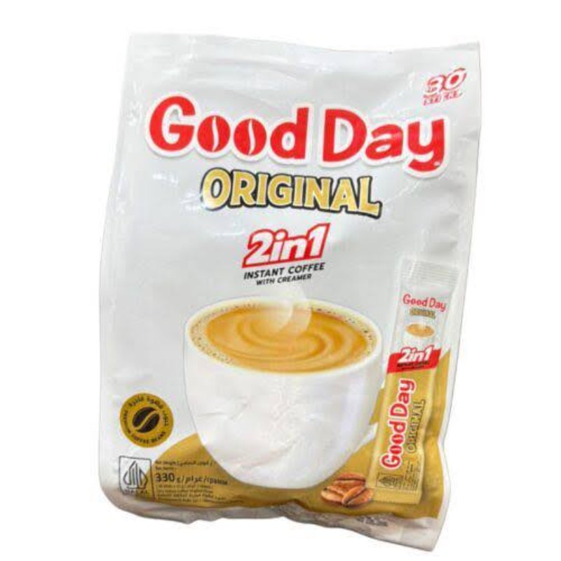 قهوة جود داي 2 في 1 × 30