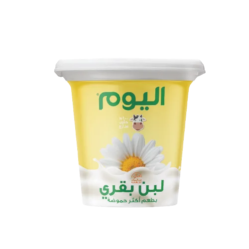 اليوم لبن بقري أكثر حموضة ١ كغم