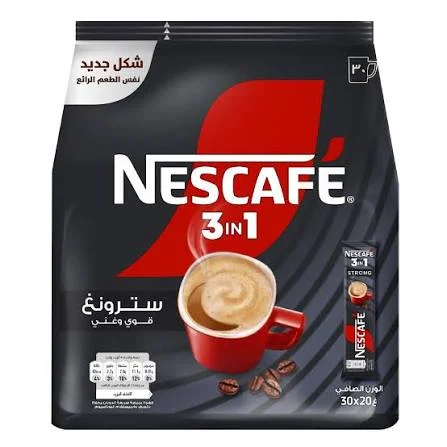 نسكافية ٣ في ١ سترونج ٢٠ غم ٣٥ حبة
