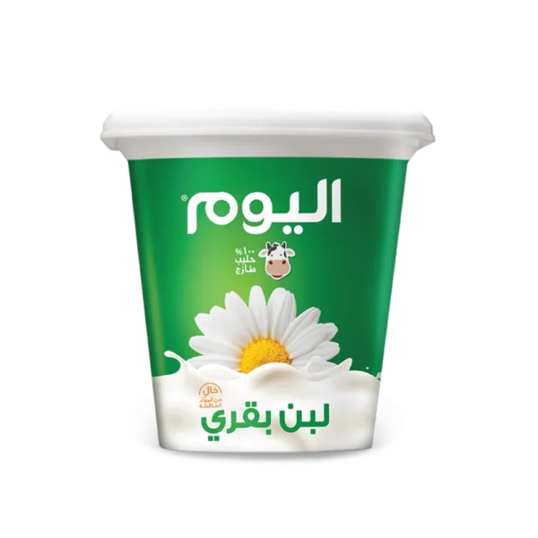 اليوم لبن بقري ١ كغم